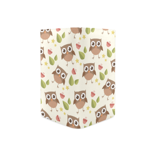 Modern Retro Owl Pattern Women's Leather Wallet (Model 1611)