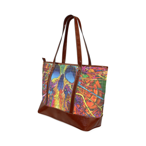 FACE FLOOD BLOTTER (915x910) Tote Handbag (Model 1642)