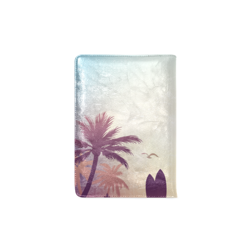 Tropical Summer Landscape Custom NoteBook A5