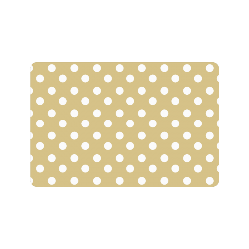 Light Olive Polka Dots