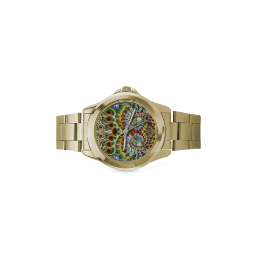 Fractal Burn Custom Gilt Watch(Model 101)