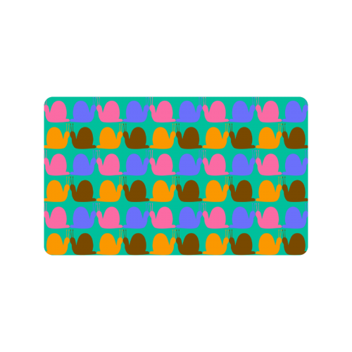 Whimsical Neon Snails Pattern