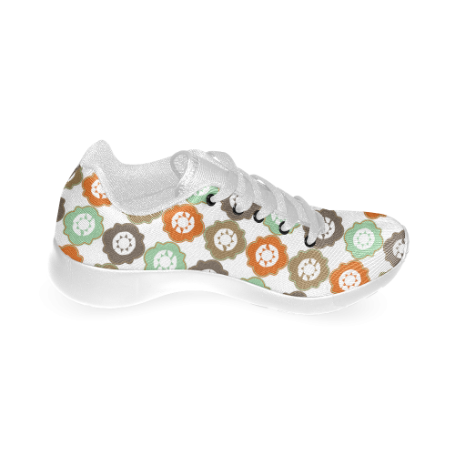 Decorative Quatrefoil Pattern Men’s Running Shoes (Model 020)