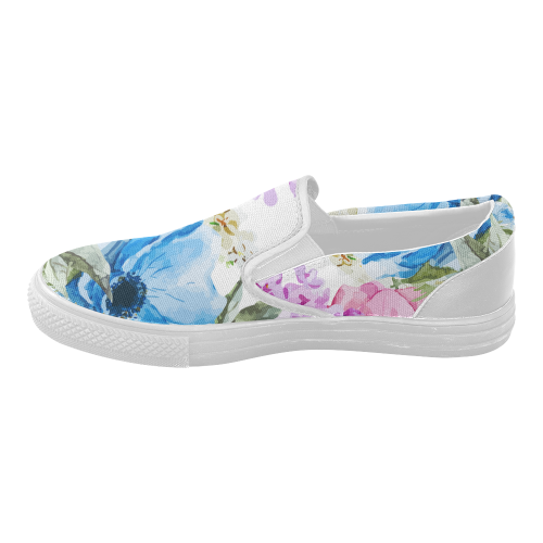 ladies slip on canvas shoes