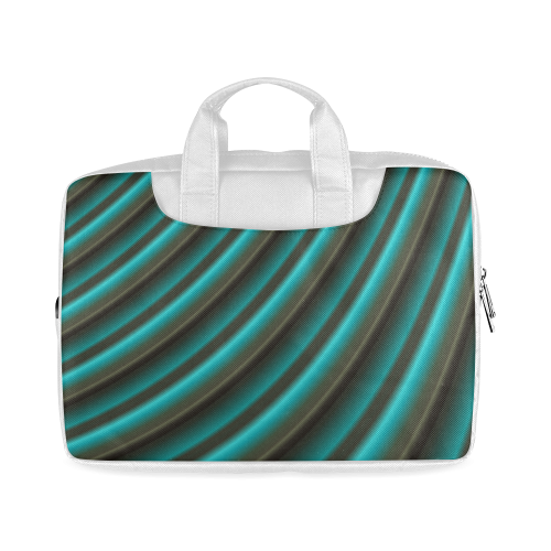 Glossy Green Gradient Stripes