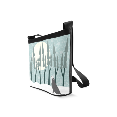 The Wolf Month Crossbody Bags (Model 1613)