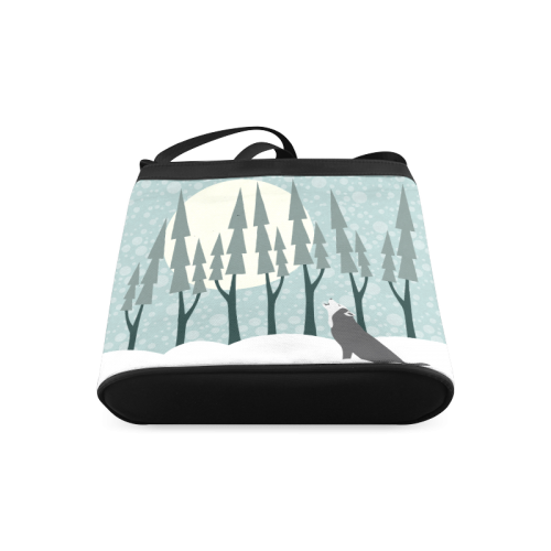 The Wolf Month Crossbody Bags (Model 1613)