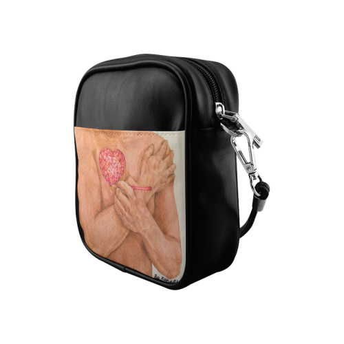 Embrace Love Drawing Sling Bag (Model 1627)