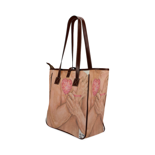 Embrace Love Drawing Classic Tote Bag (Model 1644)