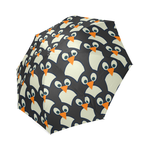 Penguin Pile-Up Foldable Umbrella (Model U01)