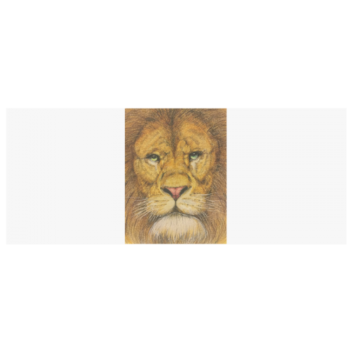 Regal Lion Drawing White Mug(11OZ)