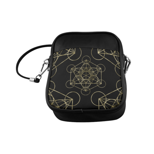 Metatron's Cube Sling Bag Sling Bag (Model 1627)