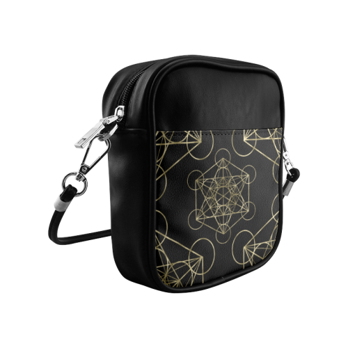 Metatron's Cube Sling Bag Sling Bag (Model 1627)