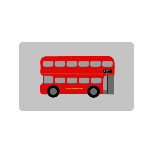 Red Routemaster Bus