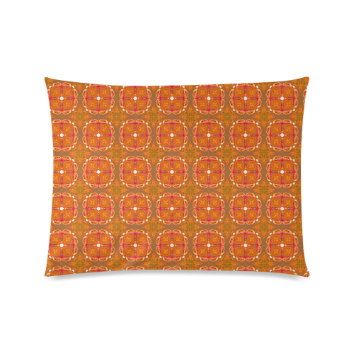 Gingerbread Houses, Cookies, Apple Cider Abstract Custom Picture Pillow Case 20"x26" (one side)