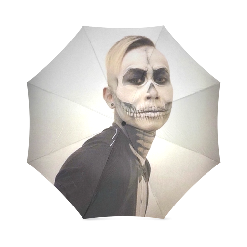 Skull And Tux Photograph Foldable Umbrella (Model U01)