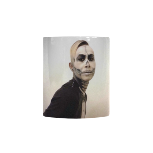 Skull And Tux Photograph Custom Morphing Mug