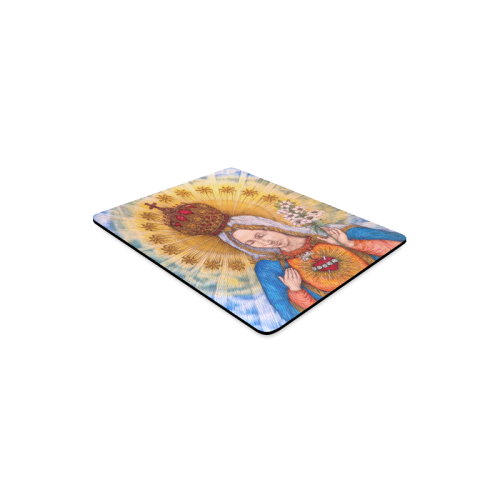 Immaculate Heart Of Virgin Mary Drawing Rectangle Mousepad