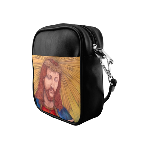 Sacred Heart Of Jesus Christ Drawing Sling Bag (Model 1627)