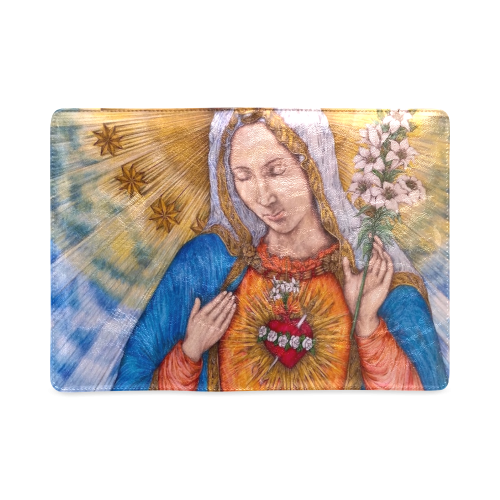 Immaculate Heart Of Virgin Mary Drawing Custom NoteBook A5