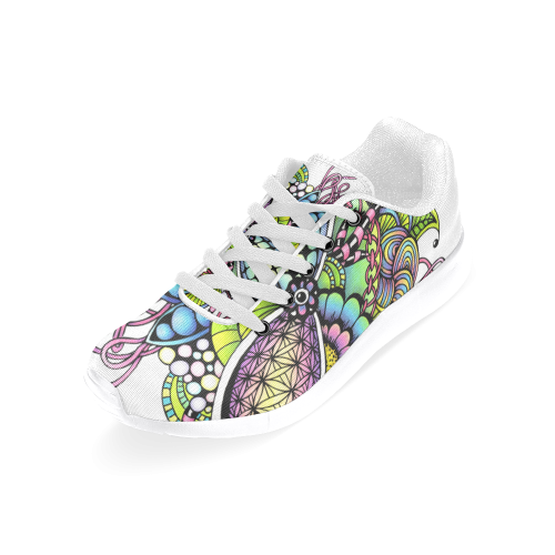 Bright fantasy flower in bright colors Women’s Running Shoes (Model 020)