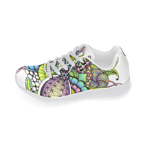 Bright fantasy flower in bright colors Women’s Running Shoes (Model 020)