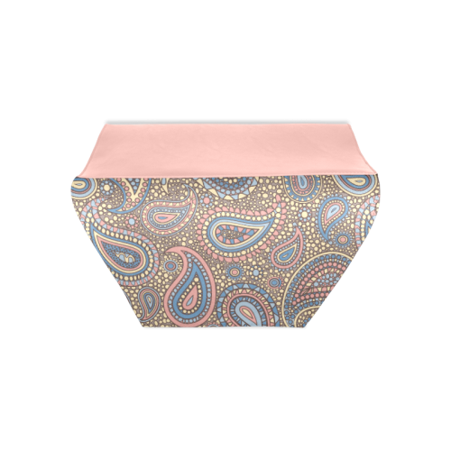 yellow blue pink paisley mosaic pattern Clutch Bag (Model 1630)