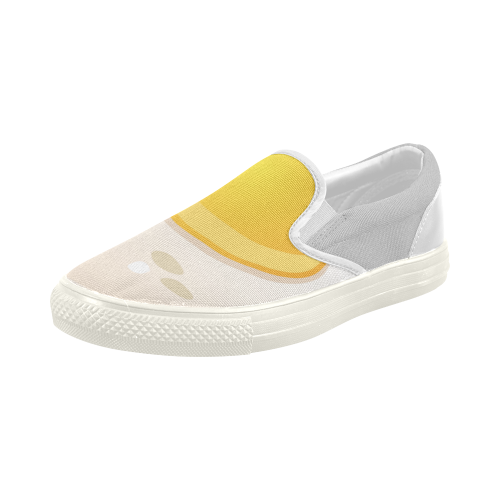 egg Women's Slip-on Canvas Shoes (Model 019)