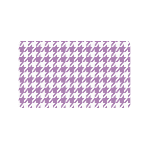 lilac and white houndstooth classic pattern