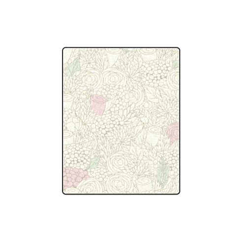 vintage flower pattern Blanket 40"x50"