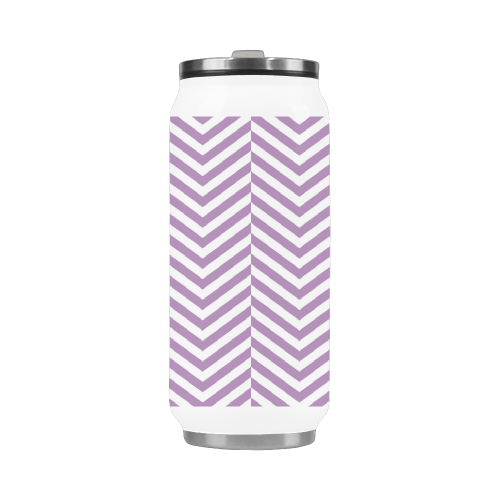 lilac purple and white classic chevron pattern