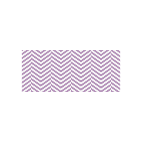 lilac purple and white classic chevron pattern