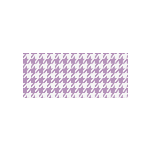 lilac and white houndstooth classic pattern