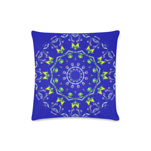 Green Yellow Purple Leaves Bugs Mystical Matrix Ultramarine