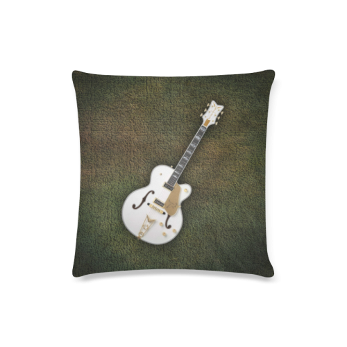 Gretsch  White Falcon 1957 Custom Zippered Pillow Case 16"x16"(Twin Sides)