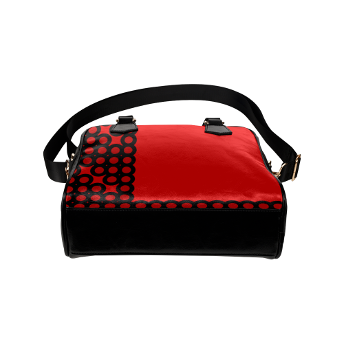 Letter Dots Shoulder Handbag (Model 1634)