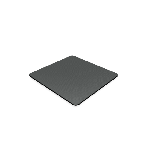 Pirate Black Color Accent Square Coaster