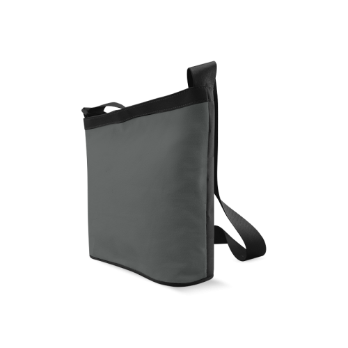 Pirate Black Color Accent Crossbody Bags (Model 1613)