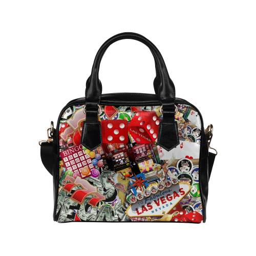 Las Vegas Icons - Gamblers Delight Shoulder Handbag (Model 1634)