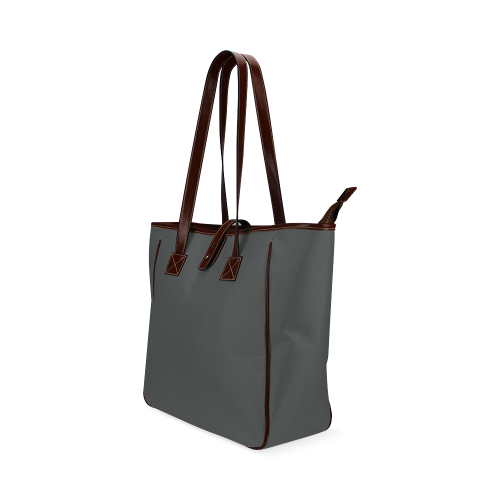 Pirate Black Color Accent Classic Tote Bag (Model 1644)