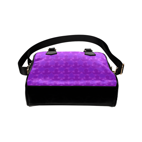 Purple Stars Shoulder Handbag (Model 1634)