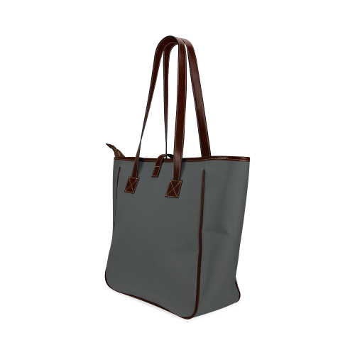 Pirate Black Color Accent Classic Tote Bag (Model 1644)