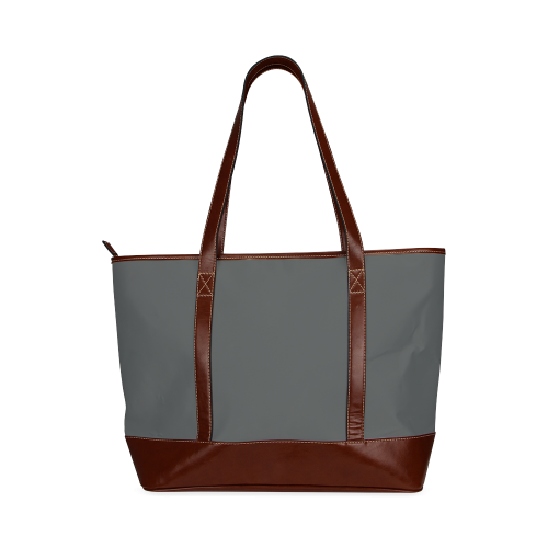 Pirate Black Color Accent Tote Handbag (Model 1642)