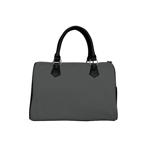 Pirate Black Color Accent Boston Handbag (Model 1621)