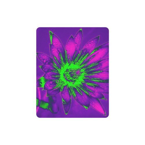 Purple Water Lily Rectangle Mousepad