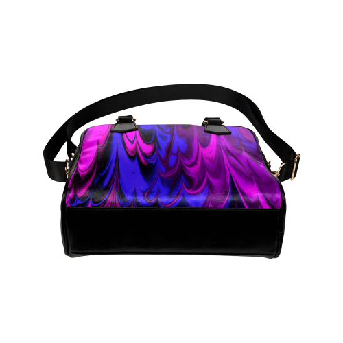 awesome fractal marbled 13 Shoulder Handbag (Model 1634)