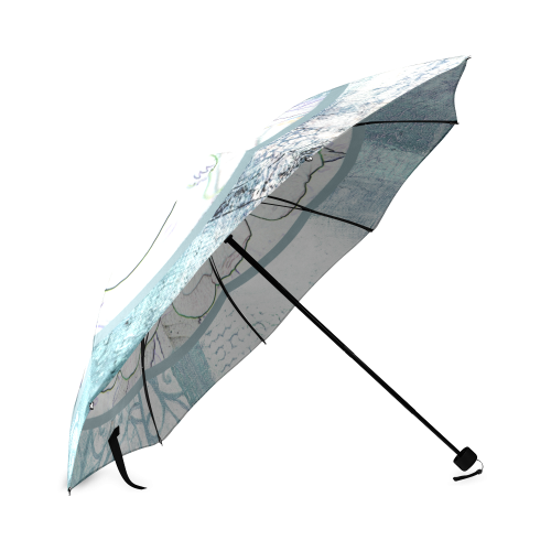 Mint rose Foldable Umbrella (Model U01)
