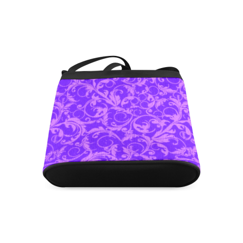 Vintage Swirls Amethyst Ultraviolet Purple Crossbody Bags (Model 1613)