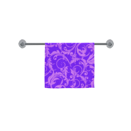 Vintage Swirls Amethyst Ultraviolet Purple Custom Towel 16"x28"