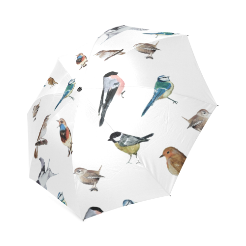 I love birds Foldable Umbrella (Model U01)